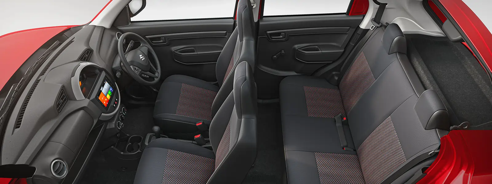 Best-in-its Class Rear Leg Room