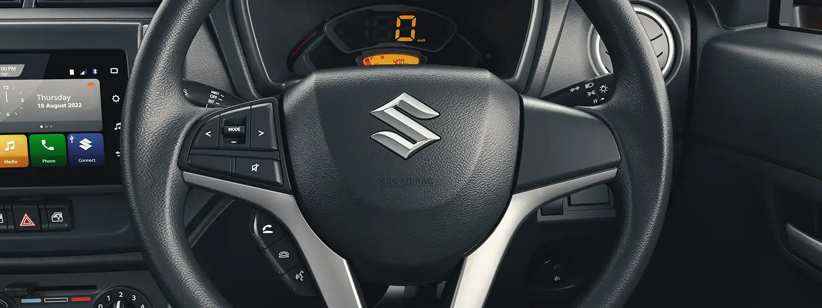 Steering-Mounted Audio and Voice Control