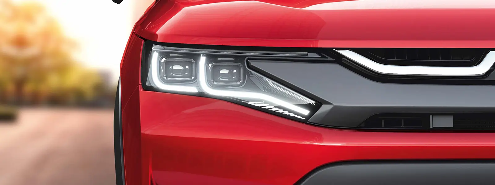 Dual LED Projector Headlamps With LED DRLs