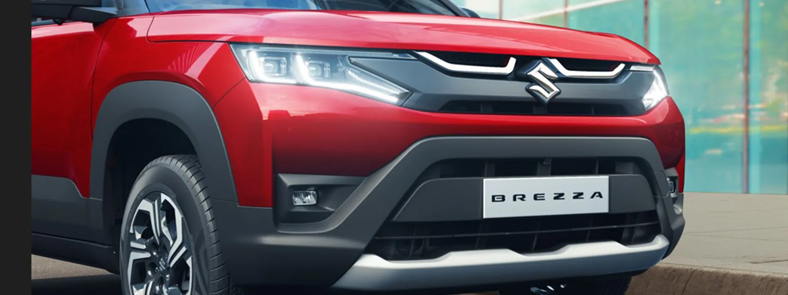 Chrome Accentuated Front Grille