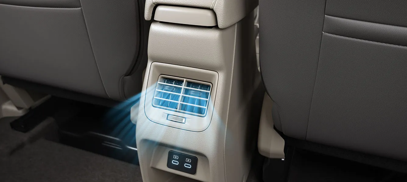 Second Row Adjustable AC