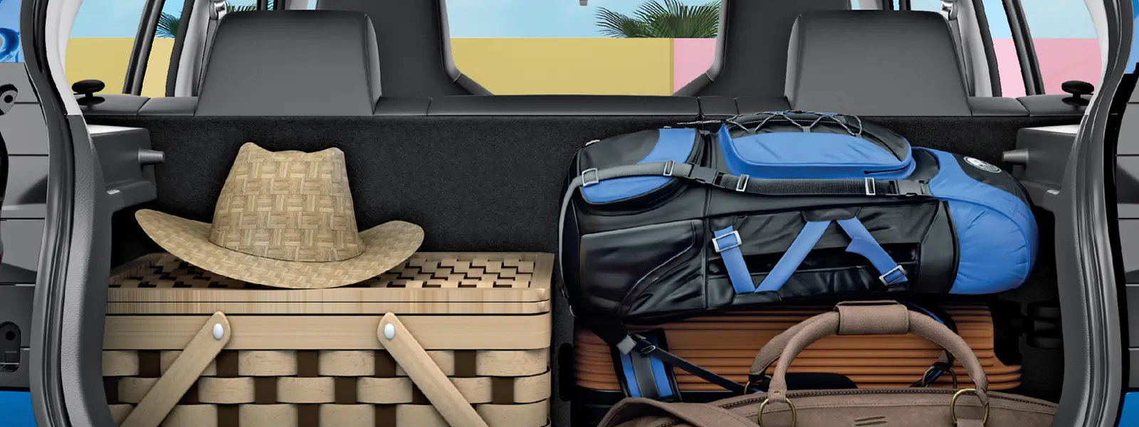 Ample Luggage Space With 60:40 Split Rear Seats