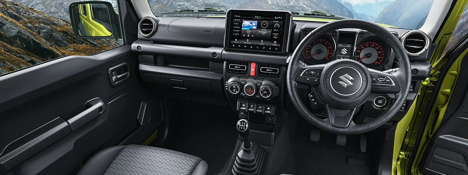 Sporty Cabin With Scratch Resistant Surfaces