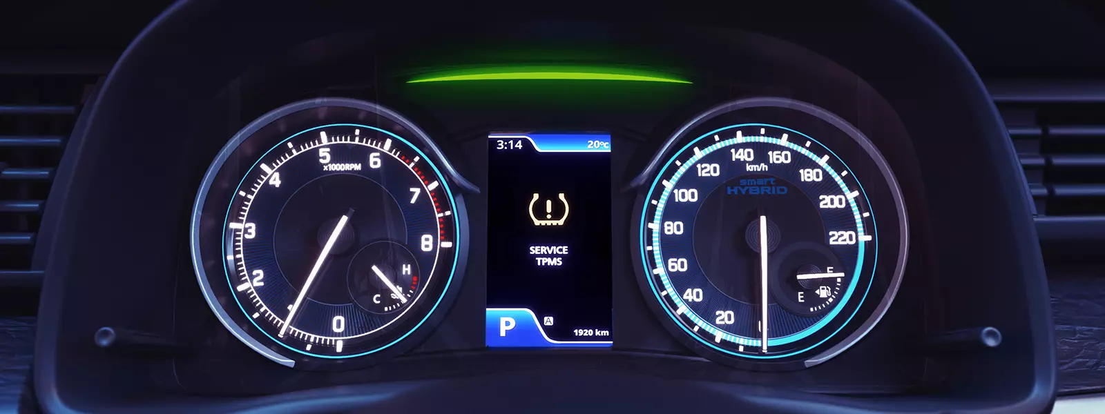 Instrument Cluster with TFT MID