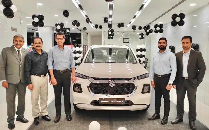 Grand Vitara launch at BRD NEXA by Sri. R. Aadhithya IPS, Thrissur Police Commissioner.